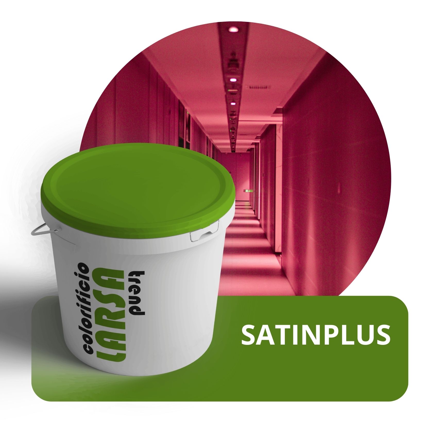 LARSA - SATIN PLUS - Pittura lavabile per interni
